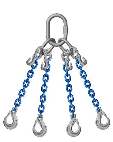 اسلینگ زنجیری چهار رشته